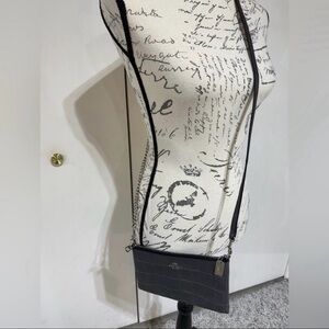 Dark Grey Coach Crossbody Bag